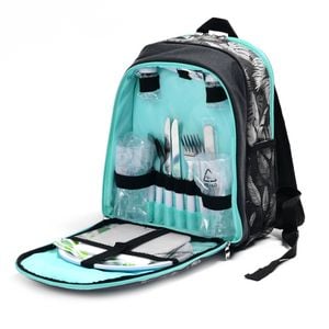Trailmaster 2 Person Insulated Picnic Backpack w/Cutlery