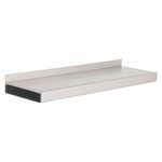 Metlam Australia 400mm x 130mm Satin Stainless Steel Utility Shelf