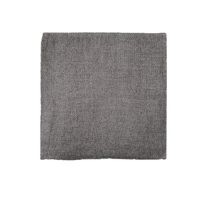 Impressions Oxford Chenille Cushion Cover - Charcoal