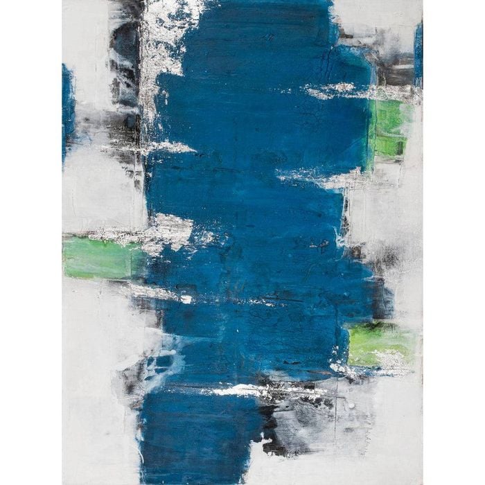 The Bold and the Bluetiful Oil Painting