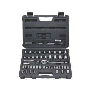 Stanley 1/4 + 3/8 Drive MET AF 60 Piece Socket Set 