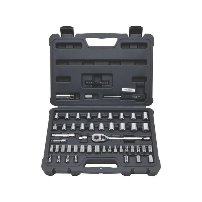 Stanley 1/4 + 3/8 Drive MET AF 60 Piece Socket Set 