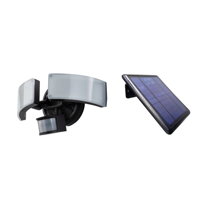 Solar Magic 1500lm 2 Head Solar Security Light