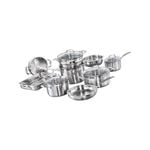 Baccarat iconiX 9 Piece Stainless Steel Cookware Set 16X10cm