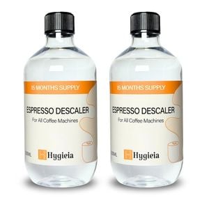 Descaler Solution For All Coffee Machines, Steam Mops, Steam Irons & Kettles, 1l Hygieia