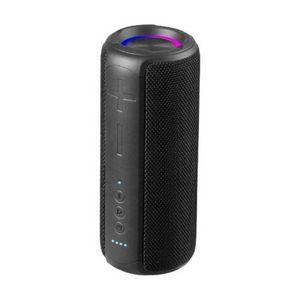 Wave 12W IPX7 LED BT Portable Speaker Amped Series For Smartphones Medium Black