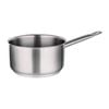 Vogue Stainless Steel Saucepan 200mm Commercial Kitchen Cookware