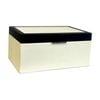 SS Collective Coco Cream & Black Decorative Rectangle Box 25x15x10cm