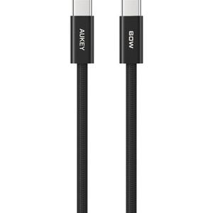 AUKEY CB-DCC061 Circlet Blink 0.5m 60W DTY Braided USB-C to USB-C Cable