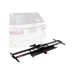 Motorcycle Carrier Motorbike Rack 2 Arms Dirt Bike Ramp 2 Inch Towbar Steel