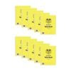 10pk Spirax 593 Quatro Spiral Bound Writing Notebook 120 Pages 252x200mm