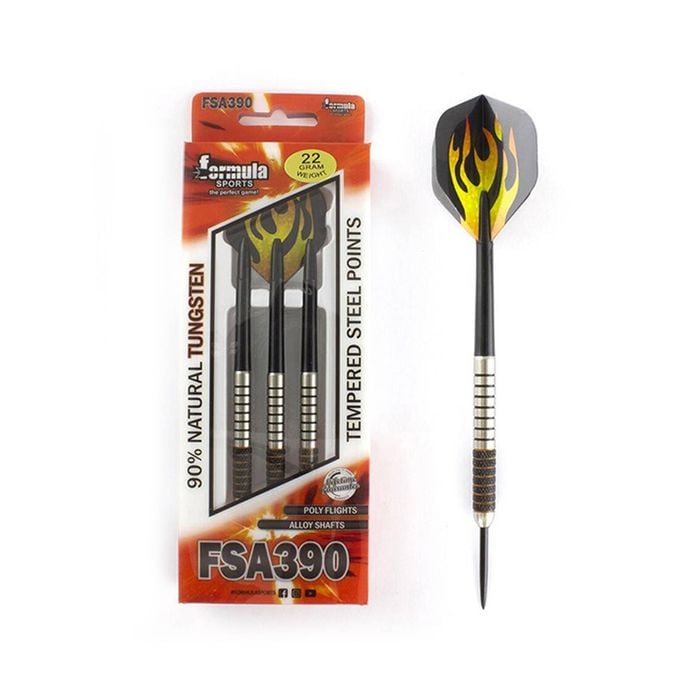 Formula Sports 22g FSA390 90% Tungsten Dart Barrel Shaft
