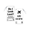2x Smart Nfc 'air Crew' Luggage Tags With Smart Passive Tracking