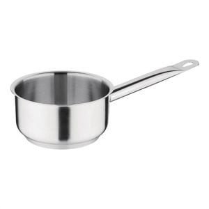 Vogue Saucepan Stainless Steel 140mm Commercial Kitchen Cookware Pot