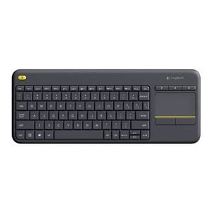Logitech K400 Plus Wireless Touch Keyboard Black [920-007165]