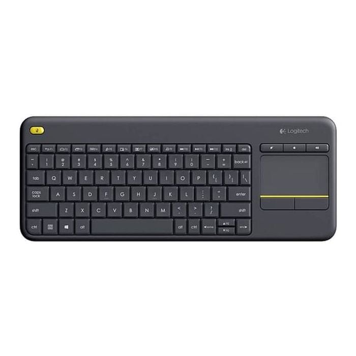 Logitech K400 Plus Wireless Touch Keyboard Black [920-007165]
