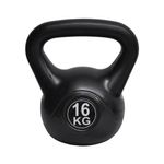16kg  Kettlebell - Home Gym PVC Kettlebell Weight Fitness Exercise