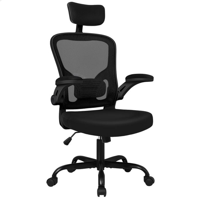 ALFORDSON Mesh Office Desk Chair Black