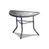 ALFORDSON Grey 60cm Semi-circle Side Table