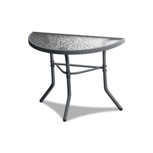 ALFORDSON Grey 60cm Semi-circle Side Table