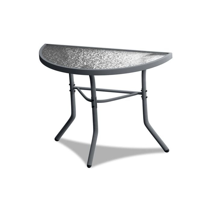 ALFORDSON Grey 60cm Semi-circle Side Table
