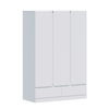Wardrobe Bedroom Storage Cabinet 3 Doors 2 Drawers