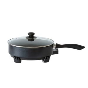 Healthy Choice Non-stick Electric Skillet Fry Pan With 5 Temperature Settings