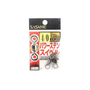 Sasame 210A Stainless Steel Rolling Fishing Swivel 4/0
