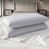RoomSense Cooling Memory Foam Pillow 2 Pack Firm Support Queen Size 72x50cm