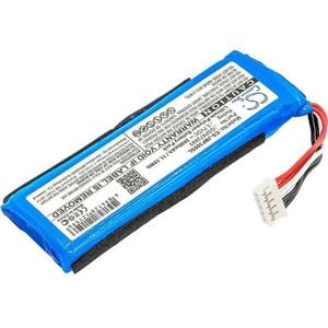 Battery For Jbl Flip 3 Jblflip3gray Replacement Gsp872693, P763098 03 3000mah