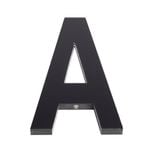 Sandleford 120mm Black Ultra Acrylic House Letter A - A