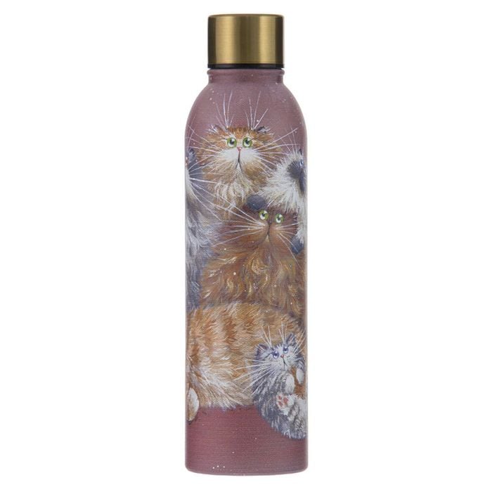 Ashdene Kim's Cats Friends Family Drink Bottle Water Flask 6.8x24.5cm