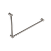 Nero Mecca Care 32mm DDA Grab Rail Set 90 Degree Brushed Nickel