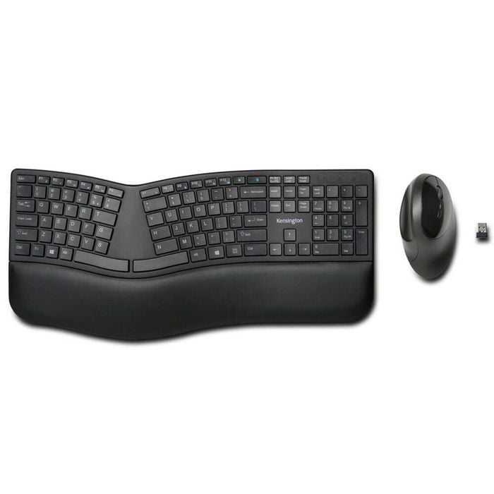 Kensington Dual Wireless Ergo Desktop Set - Black