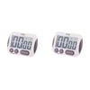 2PK Appetito Digital Timer W/Large Lcd Display 100 Minutes Home Kitchen Cooking