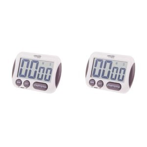 2PK Appetito Digital Timer W/Large Lcd Display 100 Minutes Home Kitchen Cooking