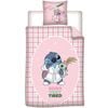 Disney Lilo & Stitch Very Tired Polycotton Quilt Cover Set - Single Bed Size