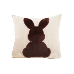 SOGA 45cm Light Tan Throw Pillow – Square Cushion