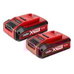 Ozito PXC 18V 4.0Ah Compact Battery PPBP-240 - Twin Pack