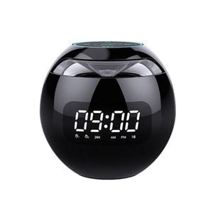 Catzon 4 In 1 Mini Alarm Clock With Bluetooth Speaker & Colorful Light