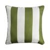 Marquee 45cm Green Cabana Stripe Outdoor Cushion