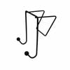 Adoored Over-The-Door Twin Wire Deco Hook