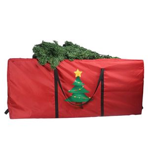 Catzon Christmas Storage Bag Waterproof Multipurpose Bag for Holiday Storage-XmasTree2Red
