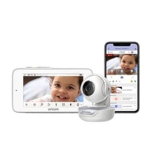 Oricom 5" Smart Obh36t Hd Touchscreen Nursery Pal Premium Baby Monitor