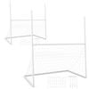 Costway 2x 2in1 Backyard Football Net Portable Soccer Goal All Weather