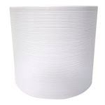 Scheurich 28 x 25cm White Panna Glazed Indoor Pot