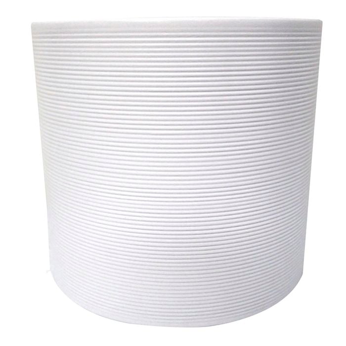 Scheurich 28 x 25cm White Panna Glazed Indoor Pot