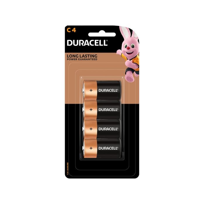 Duracell Coppertop C Batteries - 4 Pack