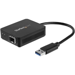 StarTech.com Transceiver/Media Converter - USB 3.0 to Fiber Optic Converter - USB to SFP Adapter