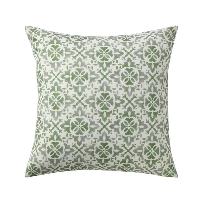 Vibes Morocco Printed Cushion 50 x 50cm - Sage